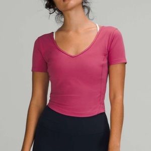 Lululemon | Align Tee in Pink Lychee